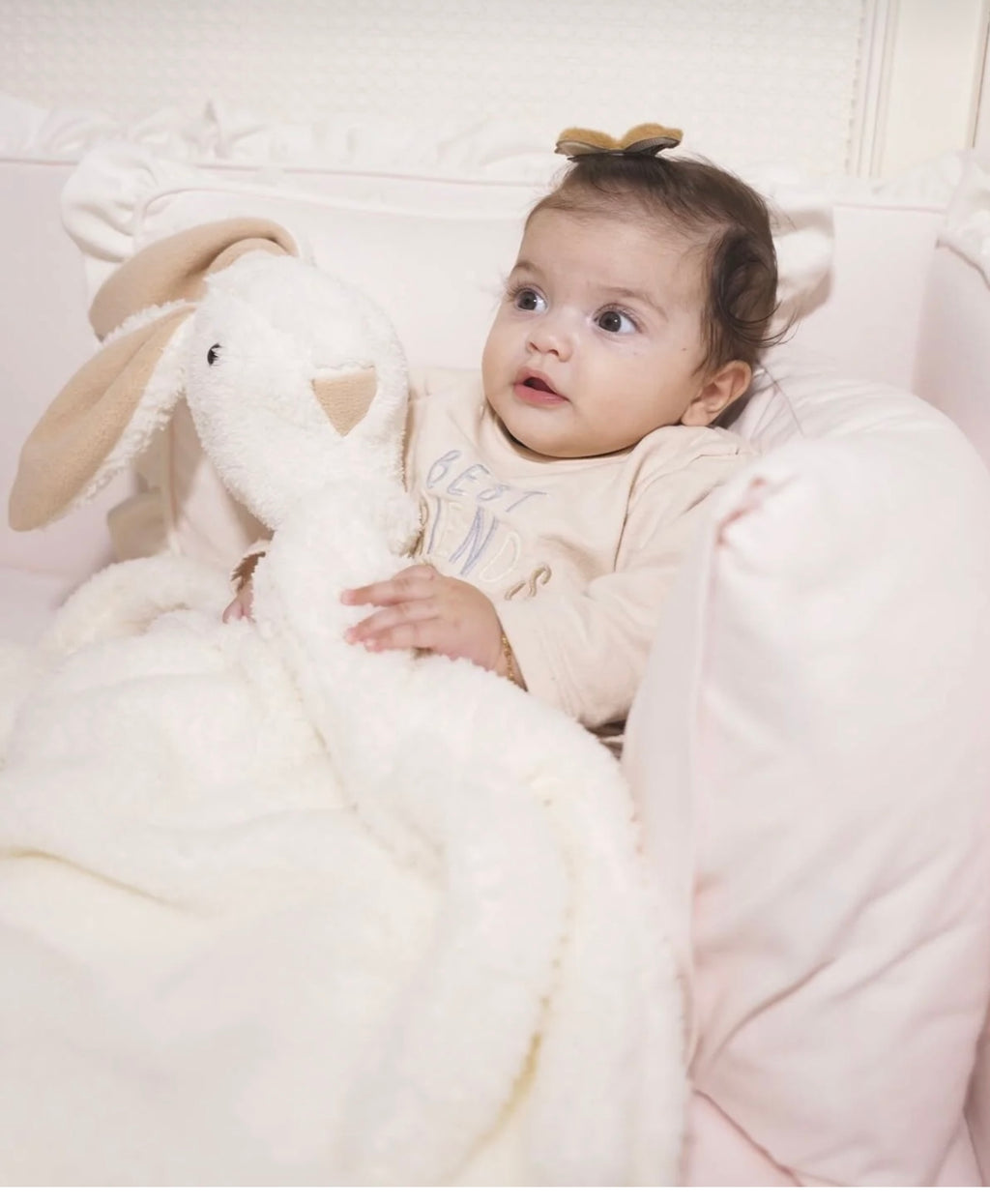 Cute Bunny Baby Kids Blanket e