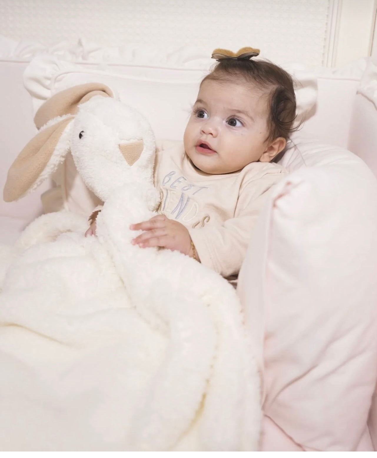 Cute Bunny Baby Kids Blanket e