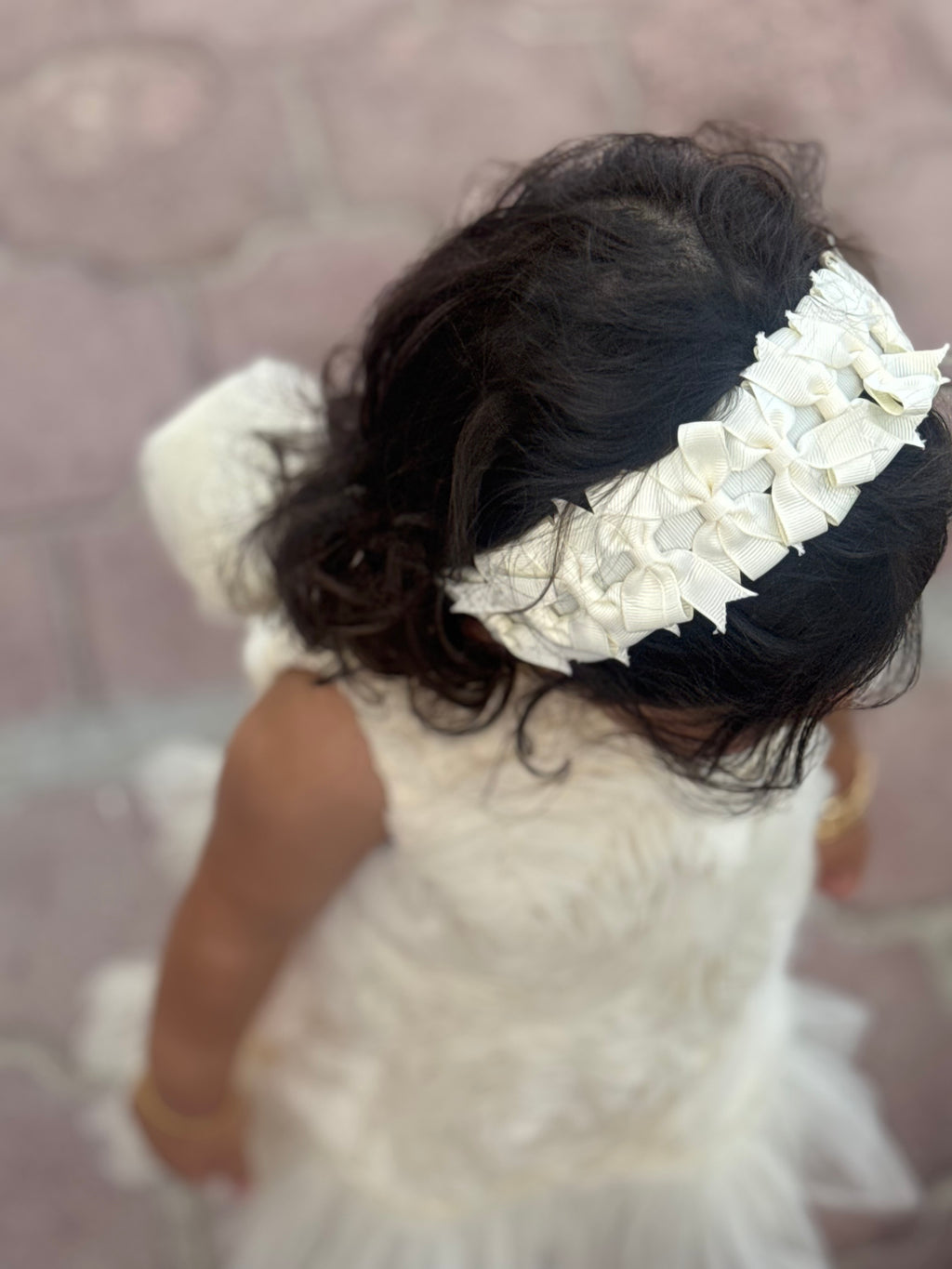 Baby Girl Birthday Party Wedding Dress Short Sleeve Sleeveless Rose Bow Tulle Tutu Lined