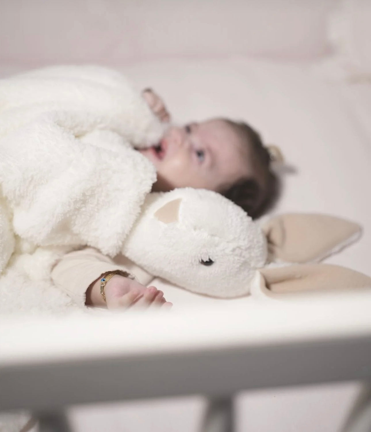 Cute Bunny Baby Kids Blanket e