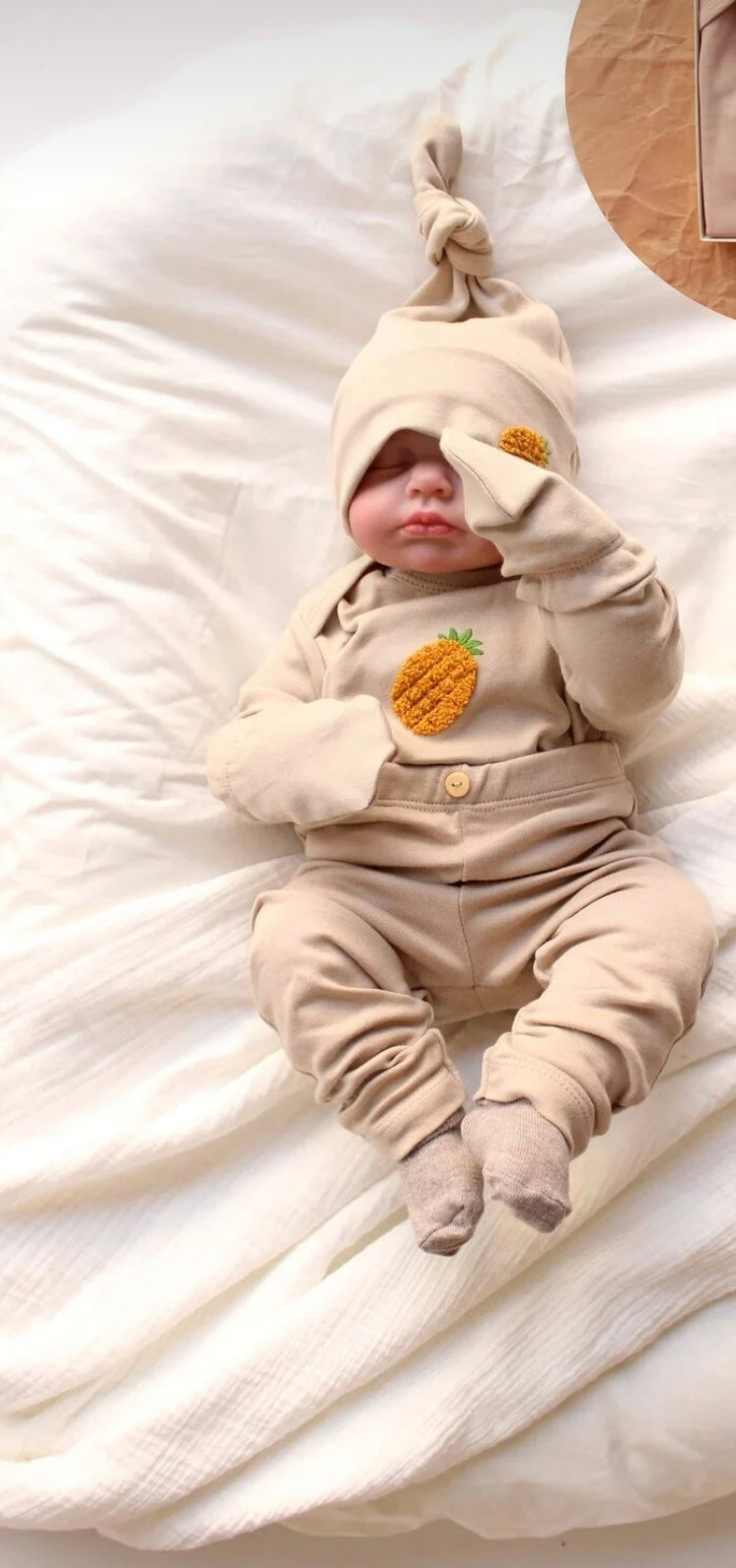 Pineapple Soft Newborn Set 🍍