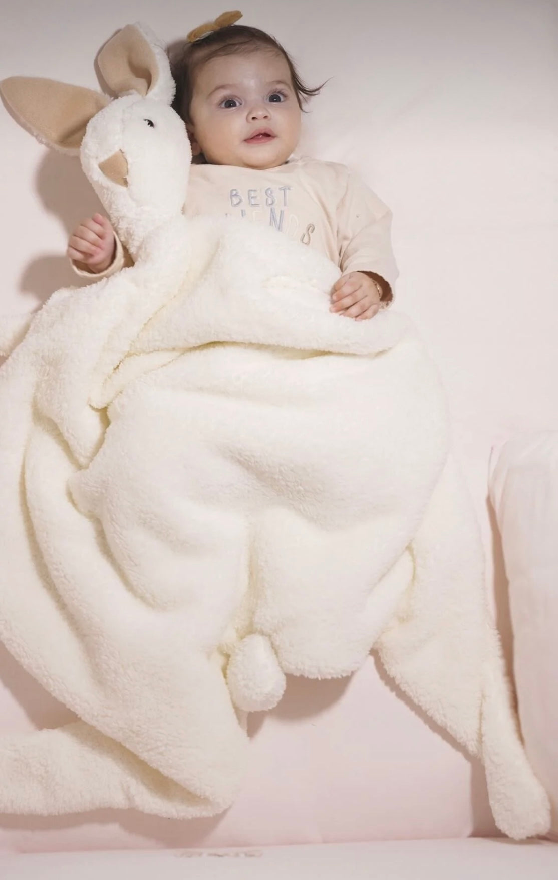Cute Bunny Baby Kids Blanket e