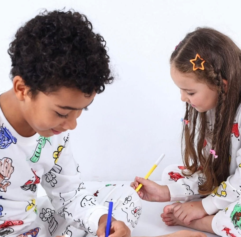 Coloring pajama