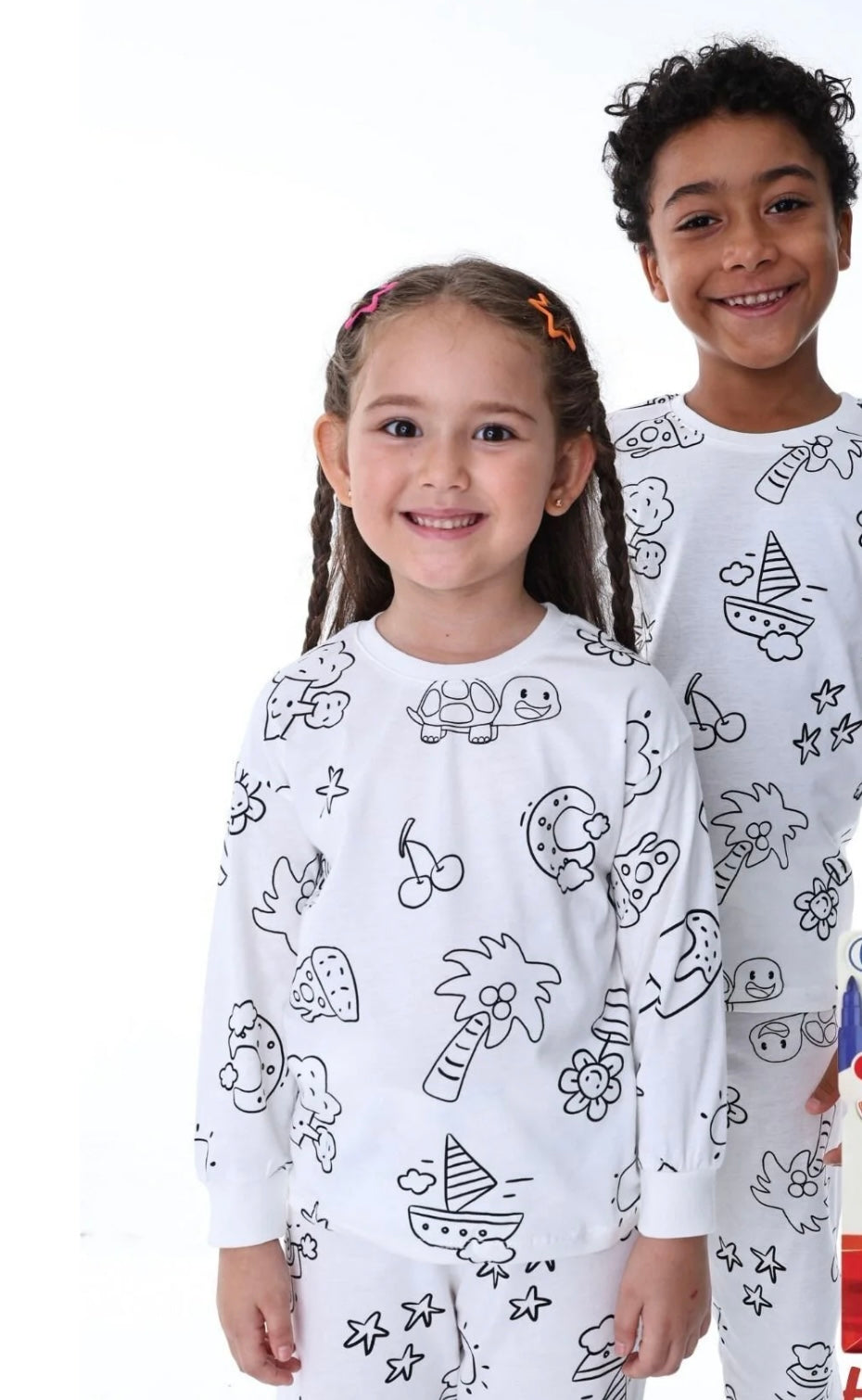 Coloring pajama